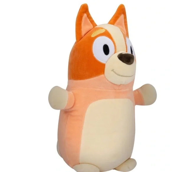 ‼️PRICE DROP‼️ BNWT Bluey Bingo Hugmee Squishmallows 10" Plush - Picture 2 of 2